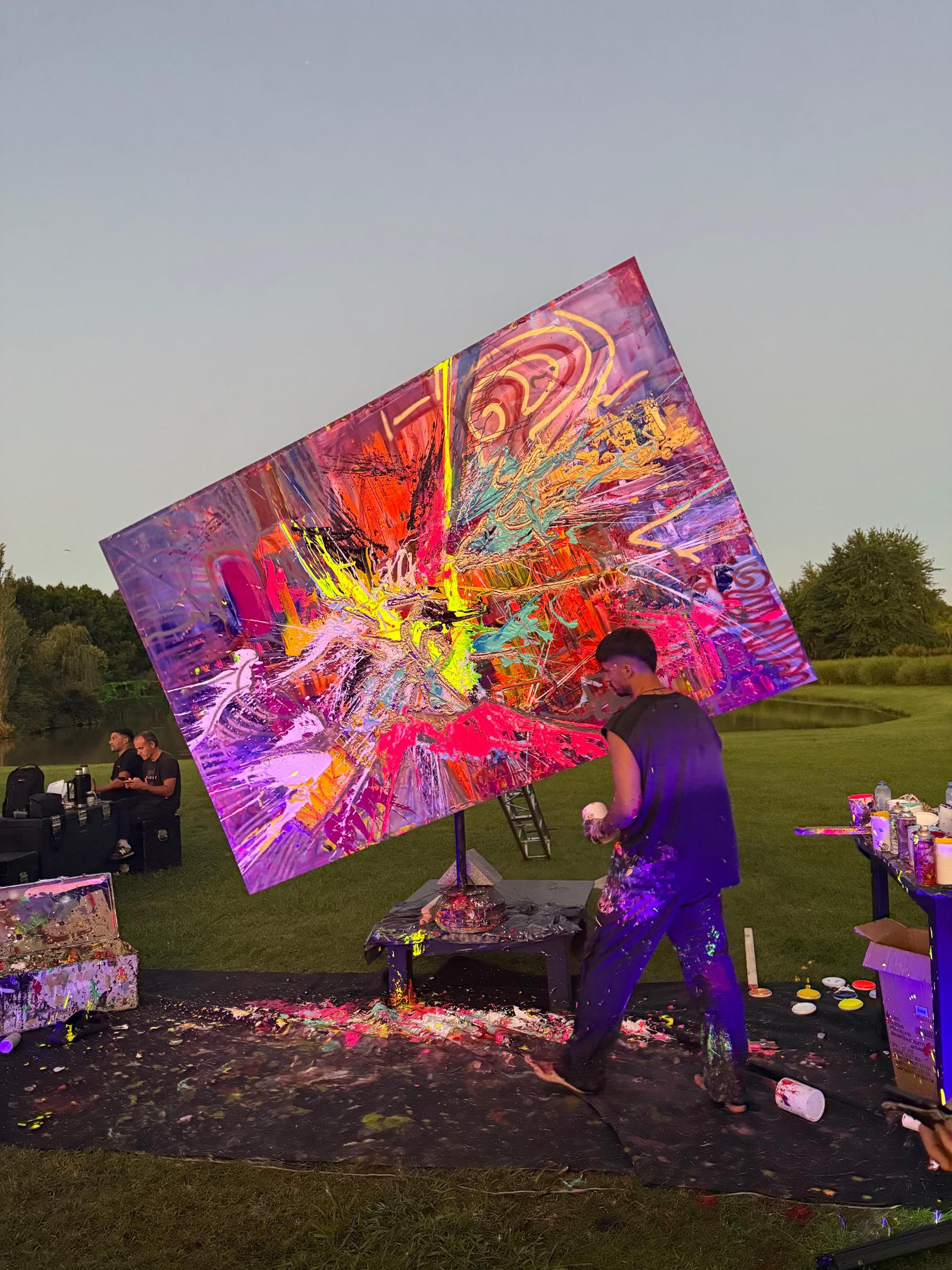 Arte UV inmersivo